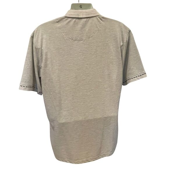 Scotland Polo Shirt with Classic Collar and Gingham trim XXL - Picture 2 of 9